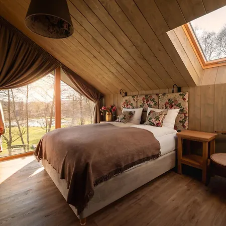 U Harrego Nad Stawem Sauna, Balia, Rowery, Klimatyzacja, Chalet Kudowa-Zdrój