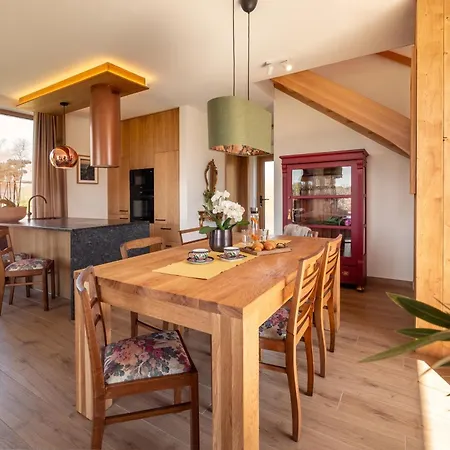 U Harrego Nad Stawem Sauna, Balia, Rowery, Klimatyzacja, Chalet *