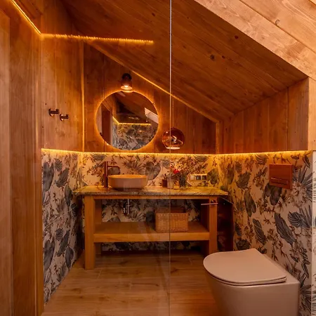 U Harrego Nad Stawem Sauna, Balia, Rowery, Klimatyzacja, Chalet *